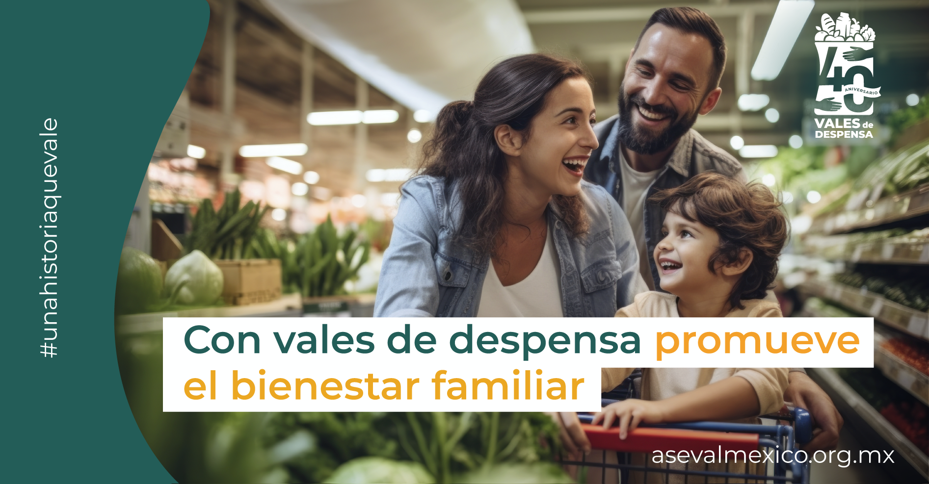 Vales Monederos para Gasolina y Alimentos.